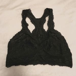 Torrid size 1 Black Lace Bralette